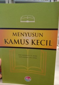Menyusun Kamus Kecil
