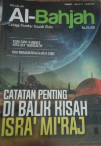 Majalah Al-Bahjah : Catatan penting dibalik kisah Isra' Mi'raj