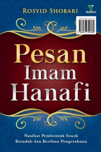 Image of Pesan Imam Hanafi : 14 nasihat pembentuk sosok beradab dan berilmu pengetahuan
