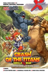 X-Venture Xplorers: Pertarungan Raksasa Hutan - Gorila vs Beruang